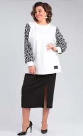 Zestaw OVERYOU 134/1 belo-chernyj