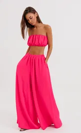 Spodnie V&N fashion 1155_malinovyj