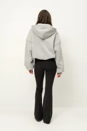Bluza Z Kapturem Pirs #6483seryj