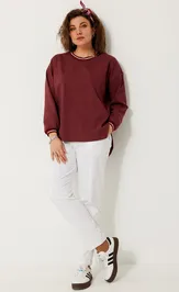 Джемпер BegiModa 4121 бордо