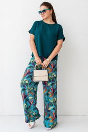 Блуза TOOK A LOOK & Angelika арт. ТБ-97в изумруд