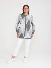 Sweter BONADI #2229 seryj