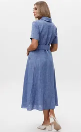 Dress Ma Cherie 4107 sinij melanzh