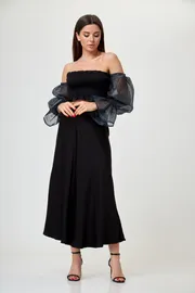Spódnica Anelli Laurel #1291 chernyj