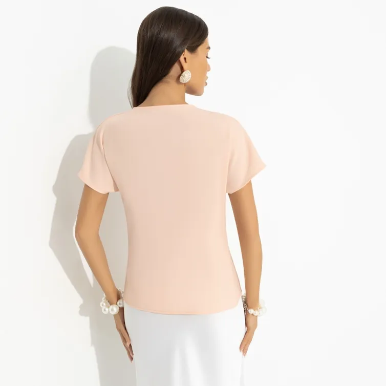 Blouse CHARUTTI #Otkrojsya zhelaniyam (oranzhevaya)