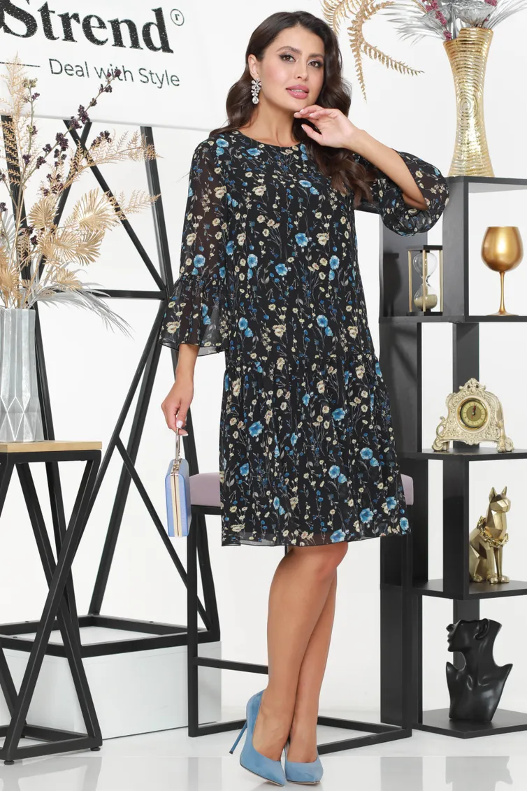 Sukienka DS Trend #P-3308 (Prozrachnye namereniya, magiya nyu)