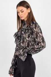 Blouse VIZAVI #744 cvety