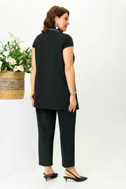 Żakiet Ava fashion #M-111 chernyj
