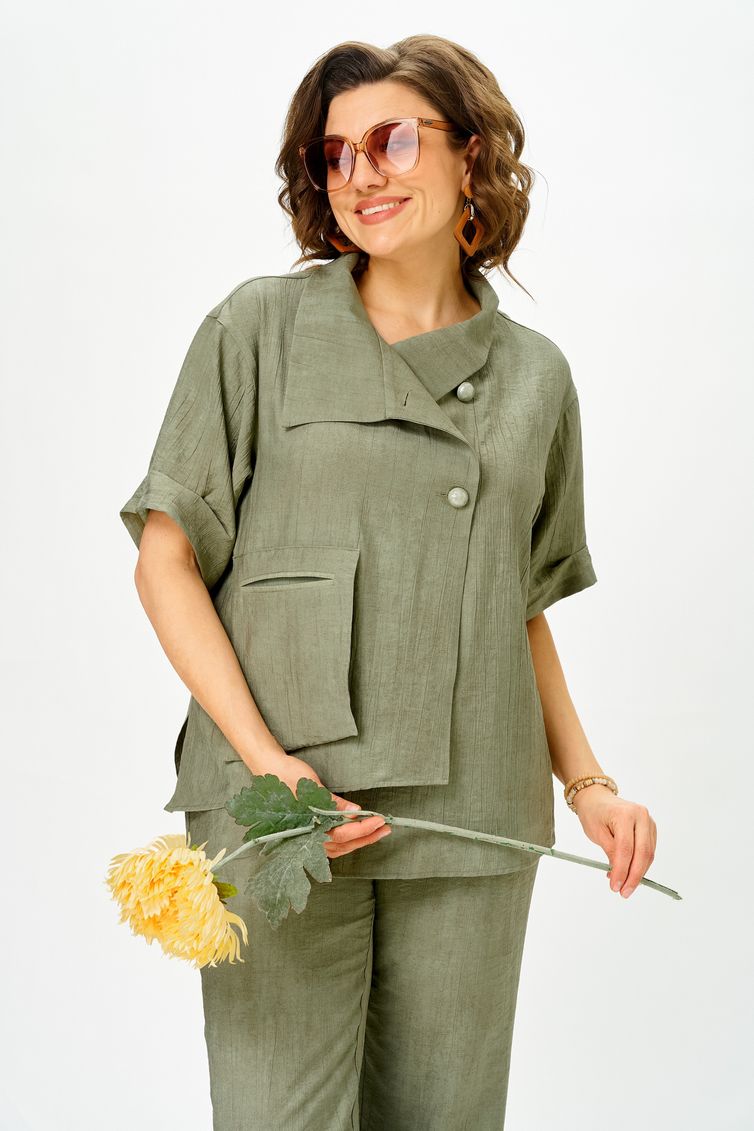 Костюм Vilena-fashion арт. 1153 хаки