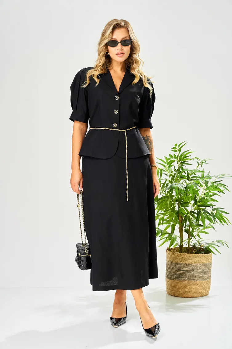 Suit Ava fashion #M-213 chernyj