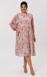 Платье Anelli Laurel 1657 пудровый сад