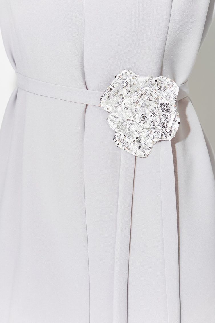 Платье LAIKONY арт. L-114 светло-серый