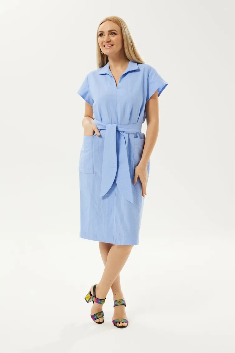 Dress Ma Cherie #4007 goluboj