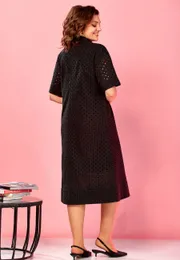 Sukienka Ava fashion #M-180 chernyj