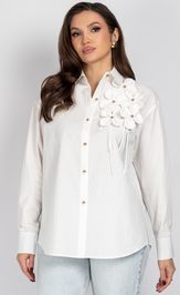 Blouse VIZAVI 820 molochnyj