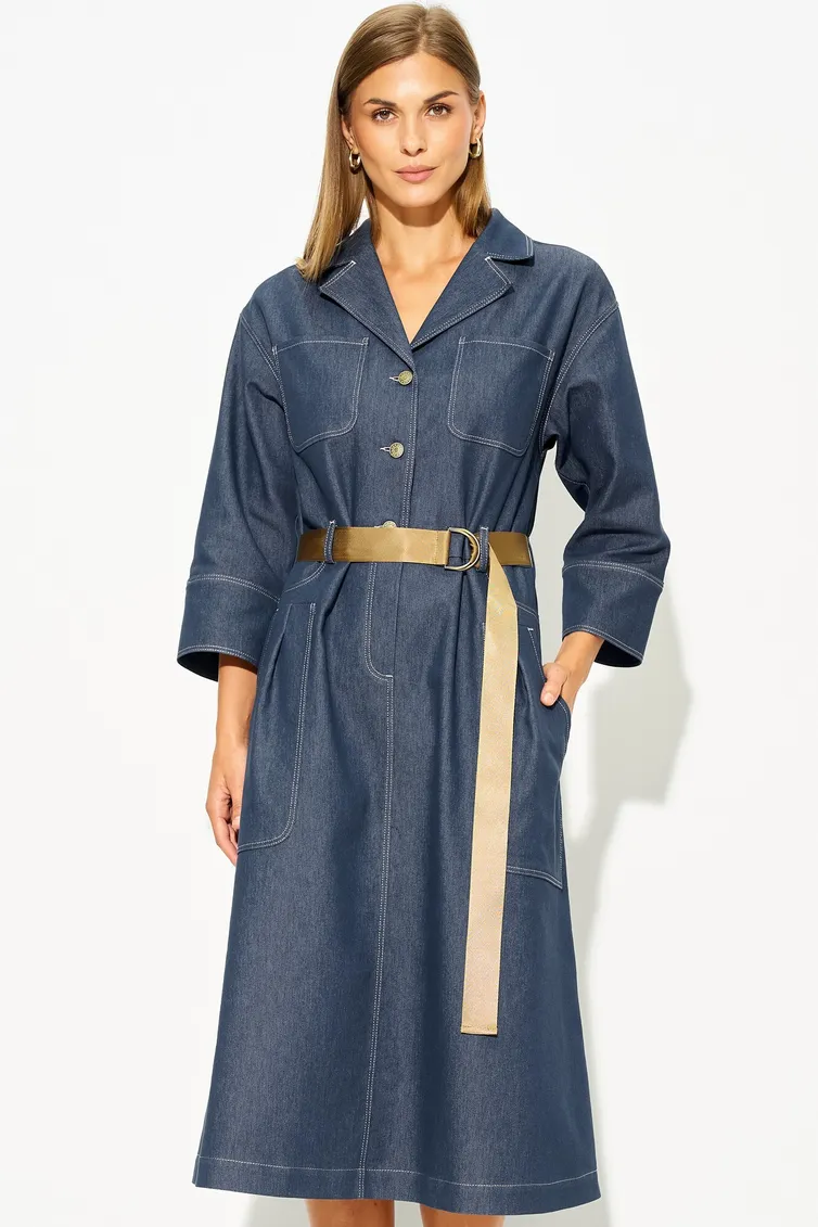 Dress LAIKONY #L-494 sinij