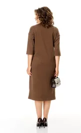 Sukienka Michel Chic 2190/1 bronzovyj tvid