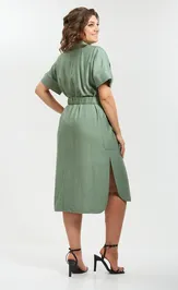Dress Rishelie 0983 oliv