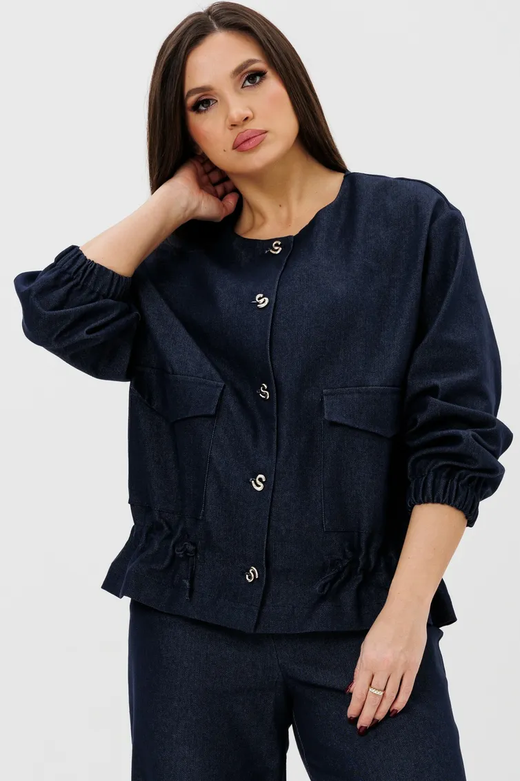 Blazer Ma Cherie #1146 temno-sinij