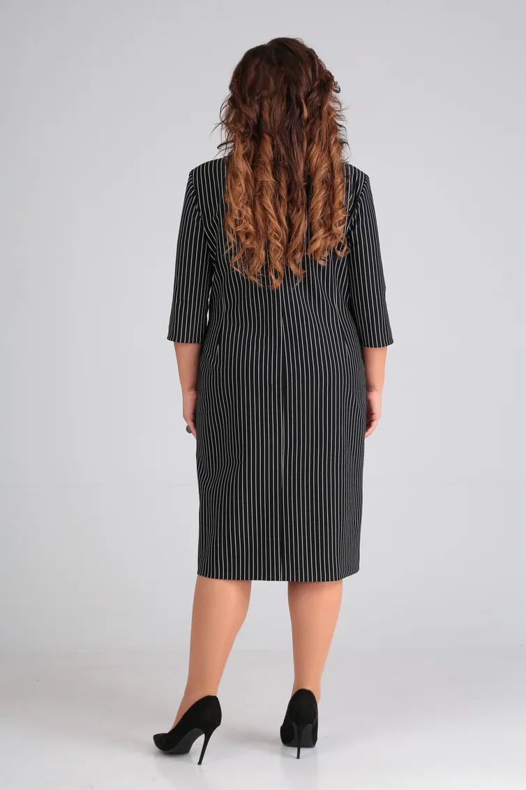Платье Andrea Style арт. 0399 син