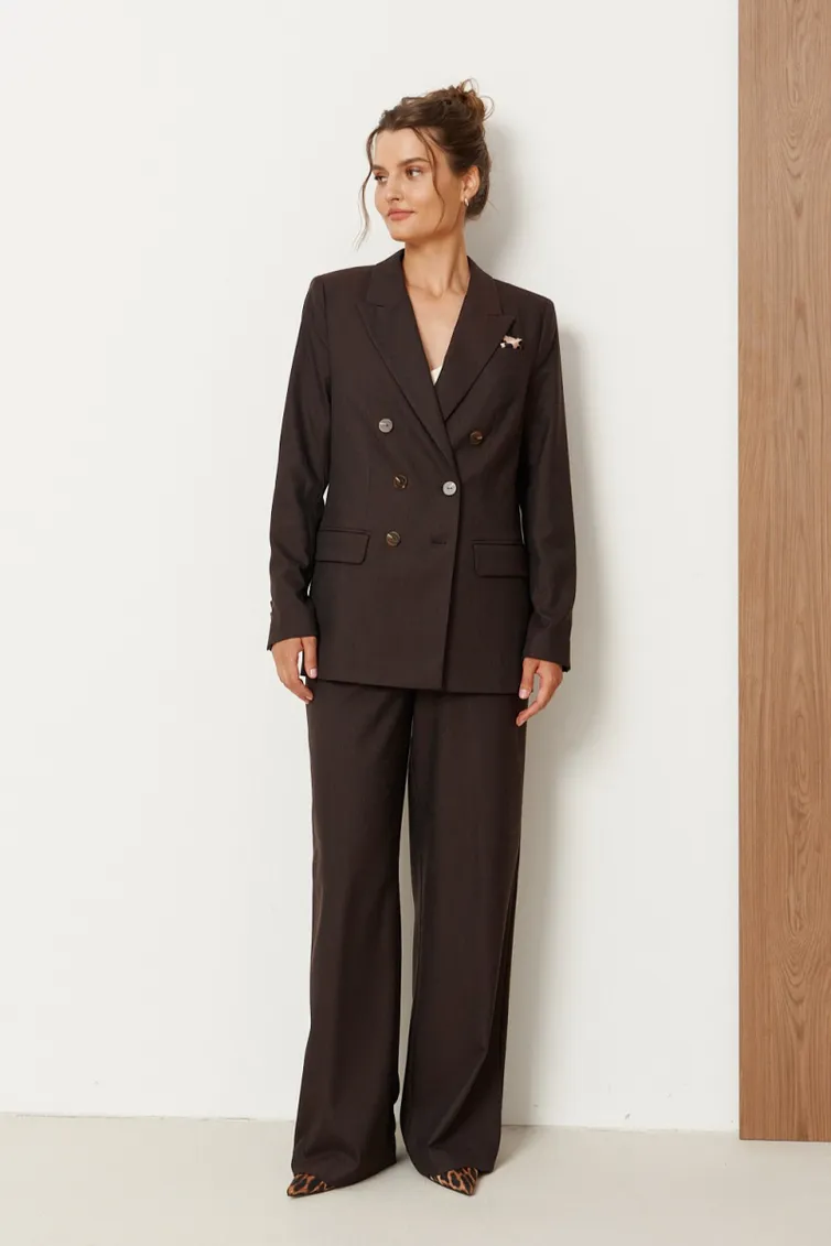 Trousers Panda #107163 korichnevyj