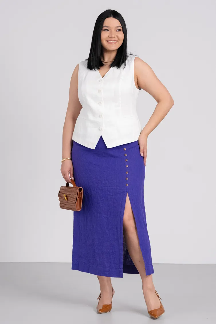 Юбка FASHION CENTRE арт. Л-3947/Фиолетовый