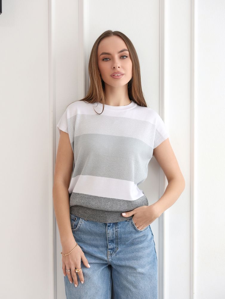 Джемпер BONADI арт. 2128 серый