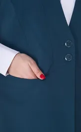 Жилет Anelli Laurel 1037 бирюза