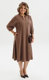Dress Anelli Laurel 1928 kapuchino