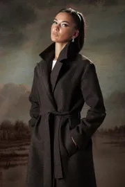 Coat Buter New #3476 korichnevyj