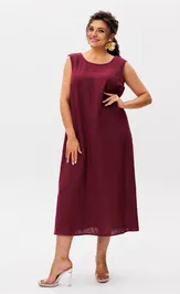 Платье Anelli Laurel 1472 вишневый сумрак