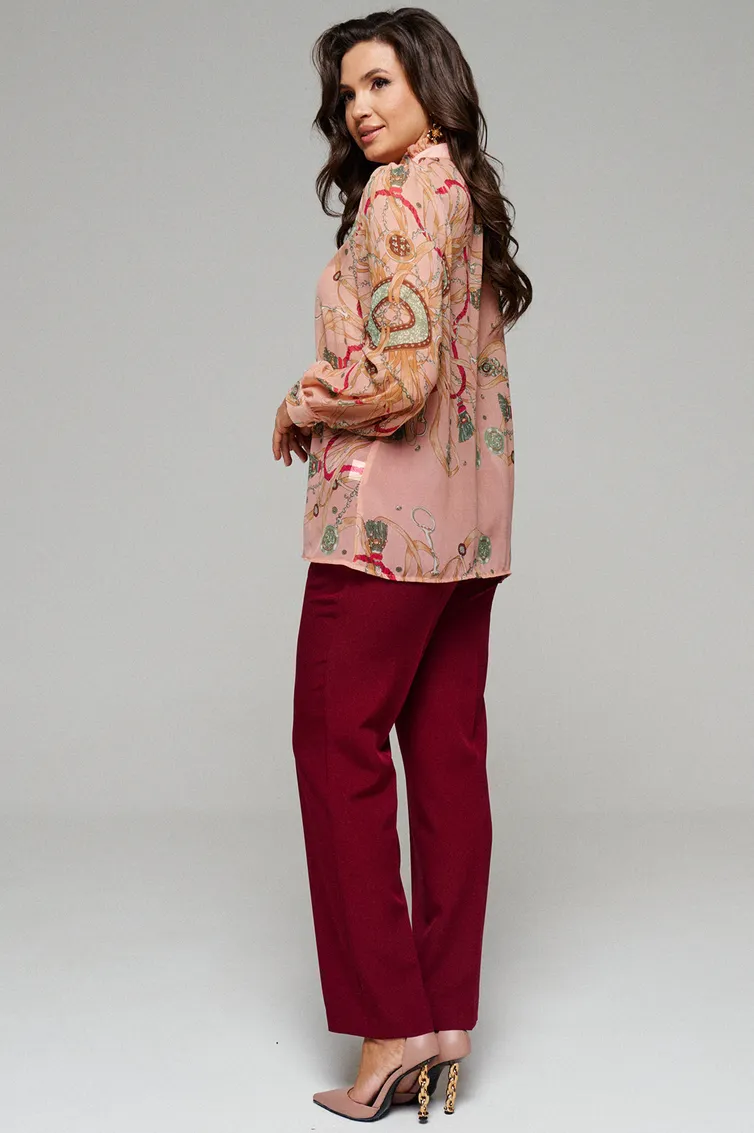 Garnitur Beautiful & Free #6130 bordo