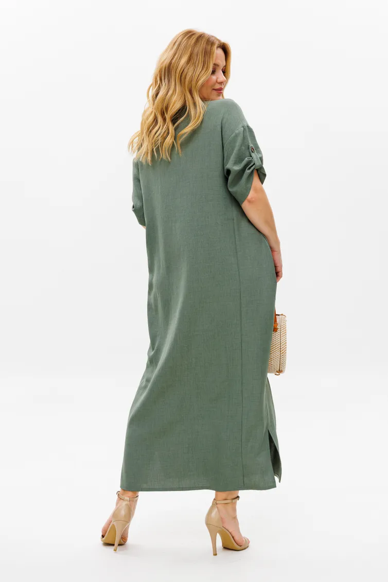 Платье Michel Chic арт. 2094/4 темно-оливковый