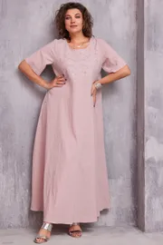 Sukienka BegiModa #1049 pylnaya roza