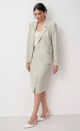 Жакет FASHION CENTRE Пш-4137 эвкалипт