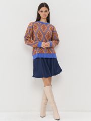 Джемпер Newvay арт. 9242-94180 зв.пыль/форзиция/кленовый сироп