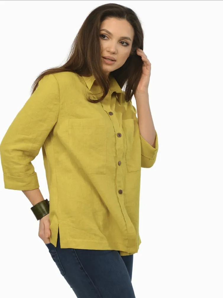 Bluzka MALI #624-008 gorchica