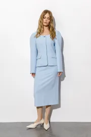 Skirt Pirs #6528goluboj