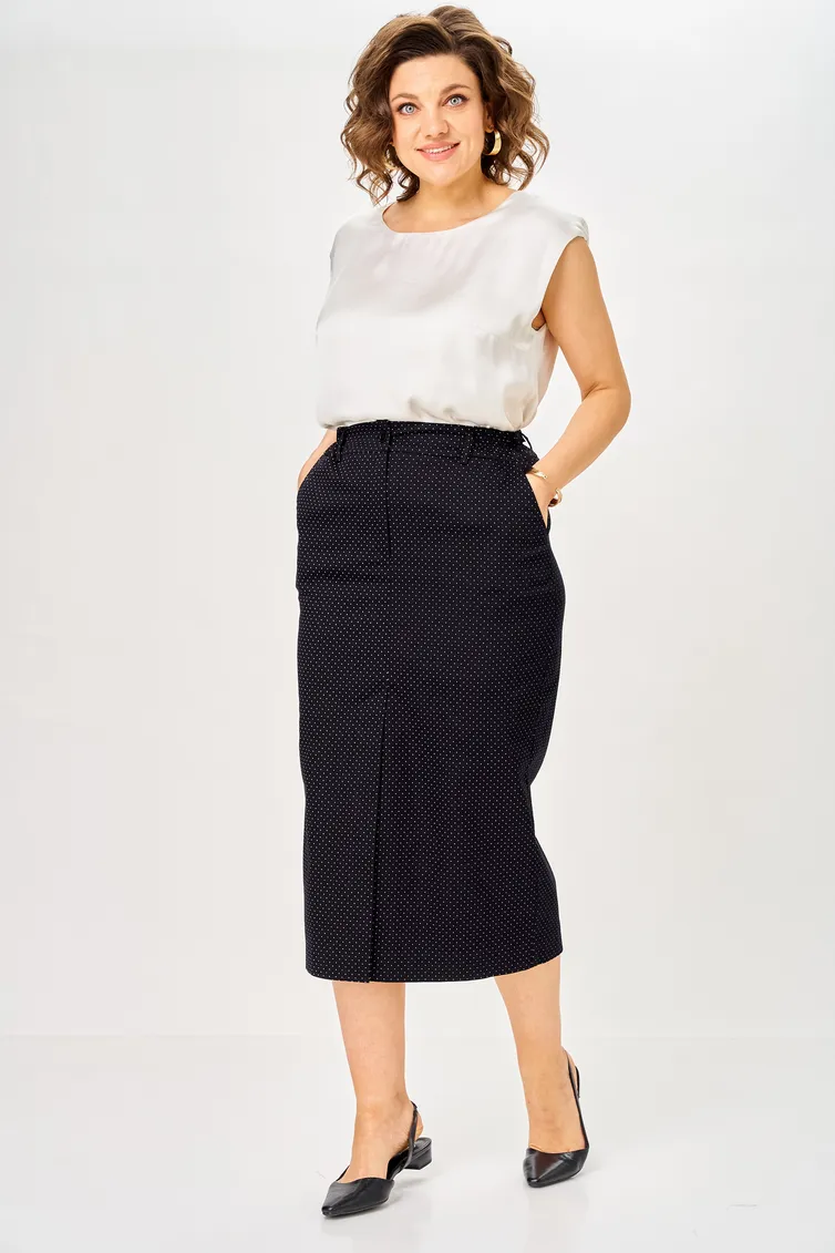 Spódnica BelElStyle #611-331 tochki