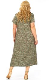 Dress LadyThreeStars 2682 myatnyj print