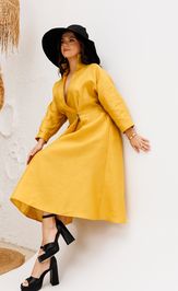Sukienka Anastasia 1229 len