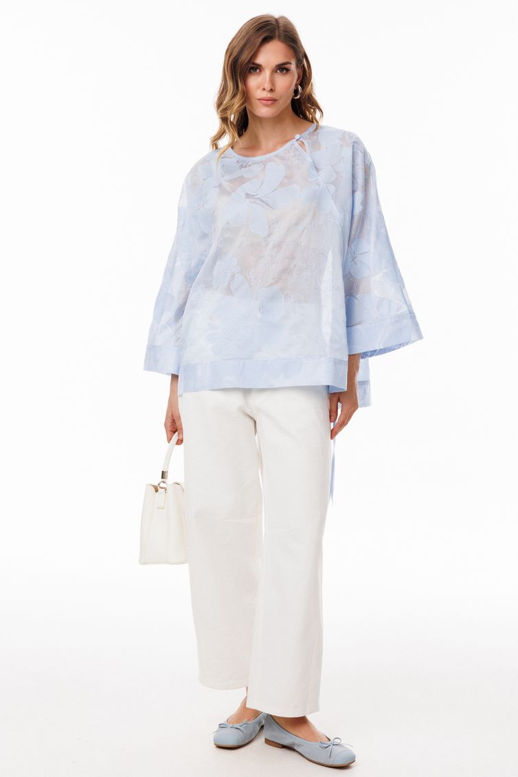 Блузка EOLA арт. 3110 голубой
