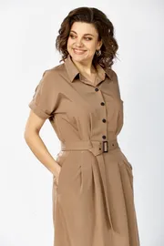 Dress Rishelie #1027 bezh