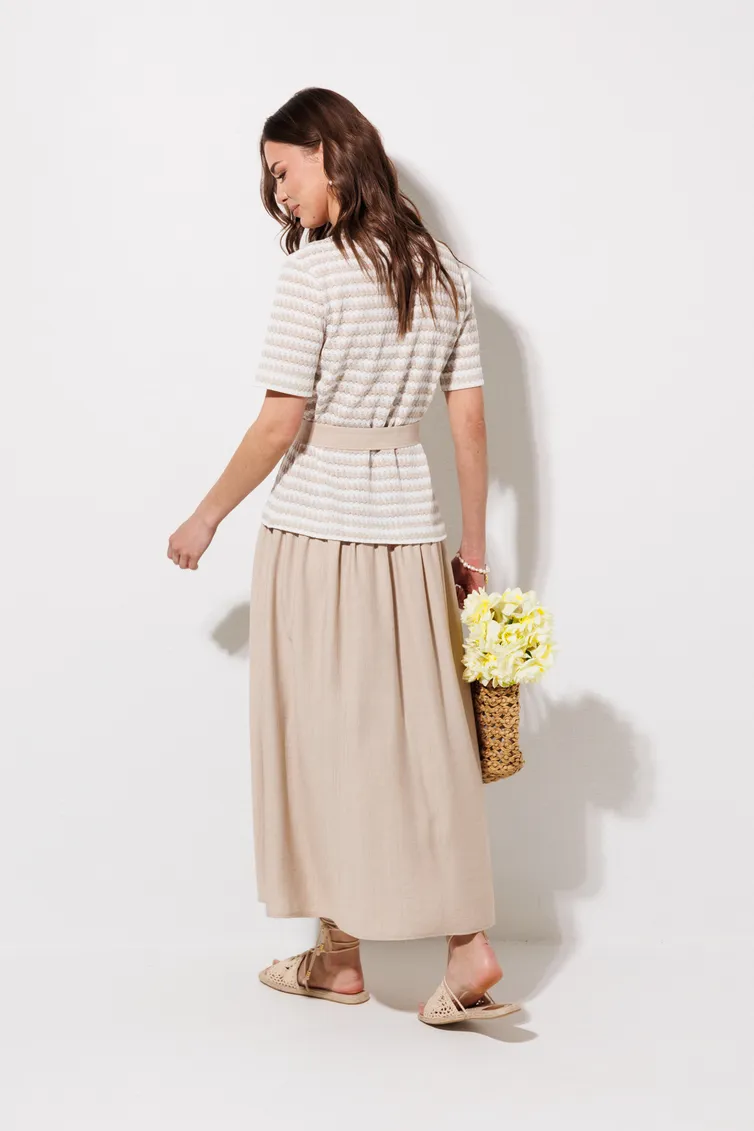 Dress Lyushe #4378 bezhevyj