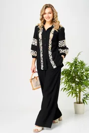Garnitur Ava fashion #M-195 chernyj