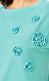 Блузон Rumoda 2288 бирюзовый