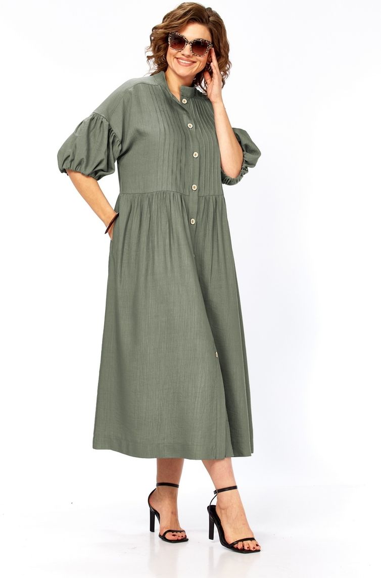 Платье Milora арт. 1451 зеленый