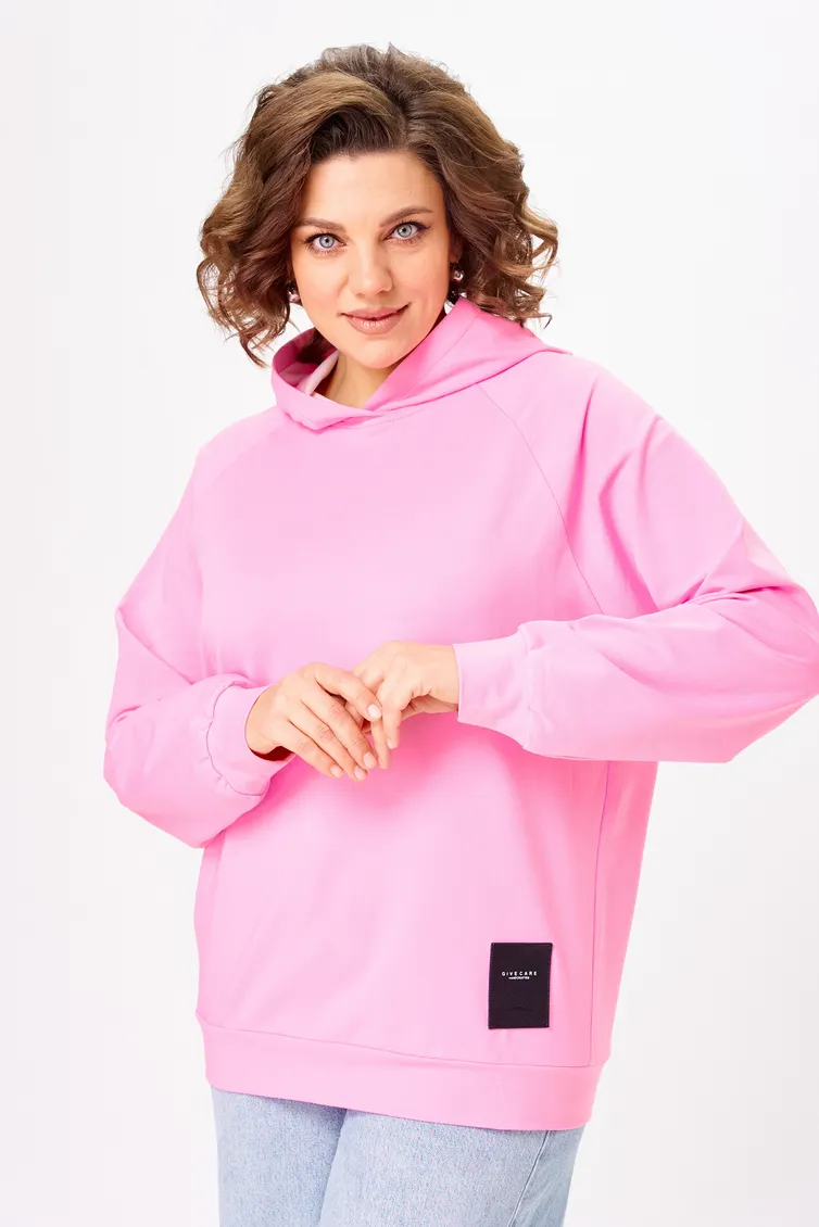 Hoodie Rumoda #2283 rozovyj
