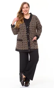 Cardigan OVERYOU #121 kakao/chern
