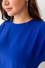 Blouse TOOK A LOOK & Angelika #TB-97v elektrik